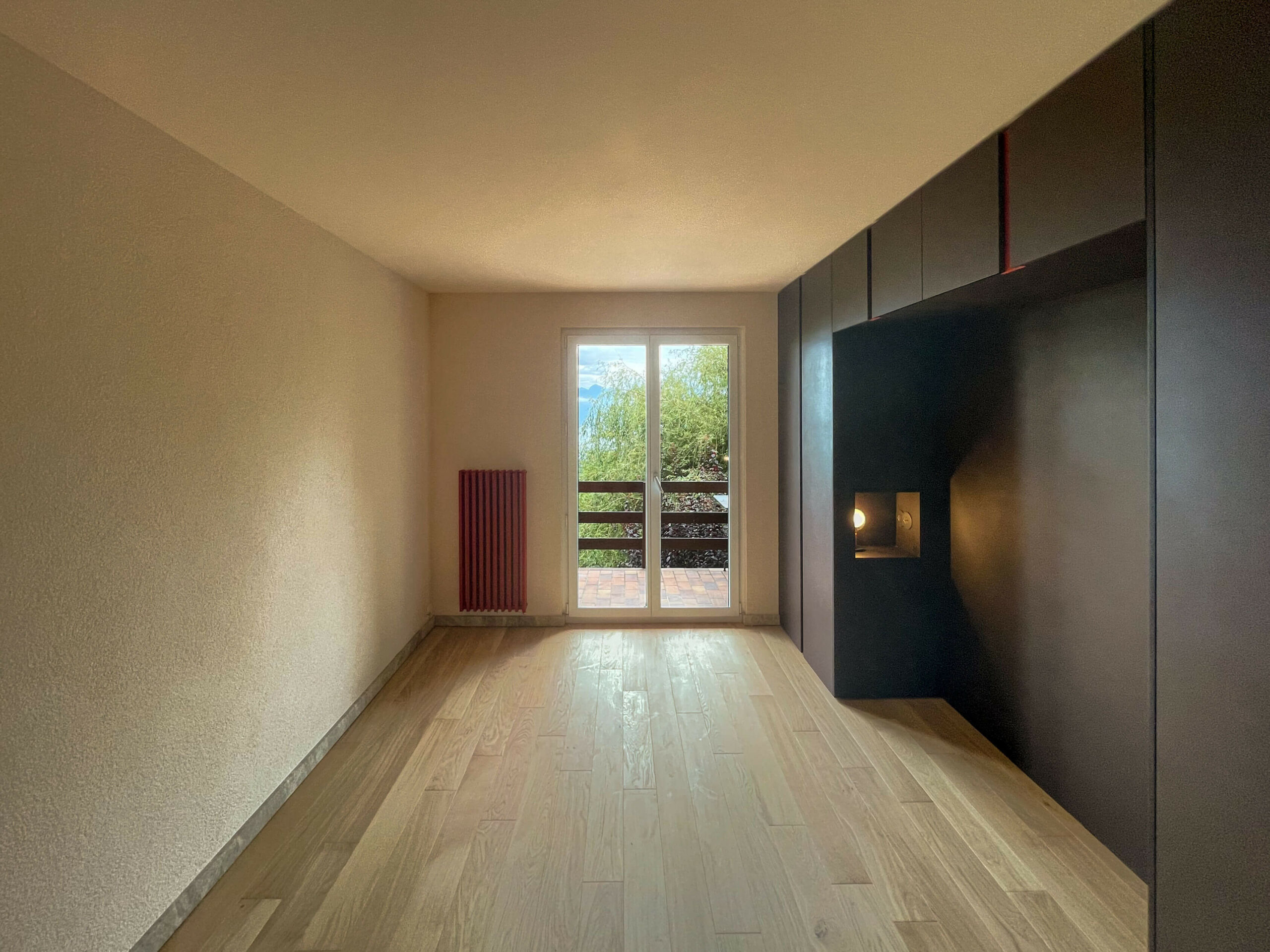 AUTHOS architecture renovation apartment MDF black sleepingroom scaled